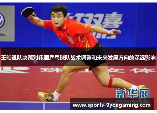 王皓退队决策对我国乒乓球队战术调整和未来发展方向的深远影响