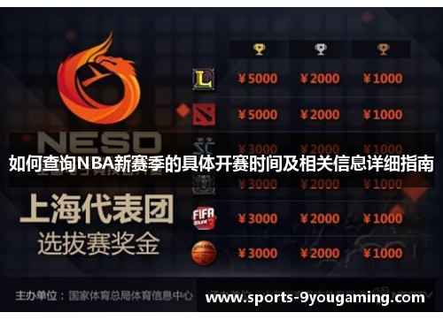 如何查询NBA新赛季的具体开赛时间及相关信息详细指南