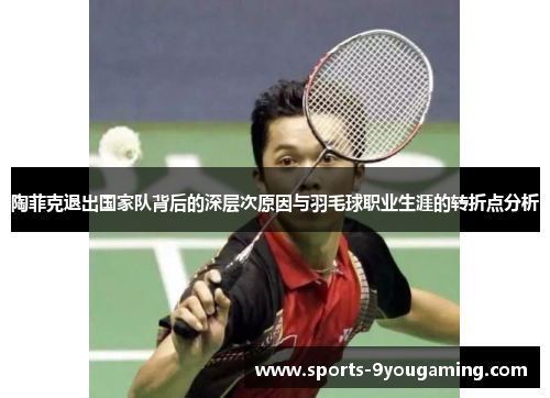 陶菲克退出国家队背后的深层次原因与羽毛球职业生涯的转折点分析 陶菲克退出国家队背后的深层次原因与羽毛球职业生涯的转折点分析