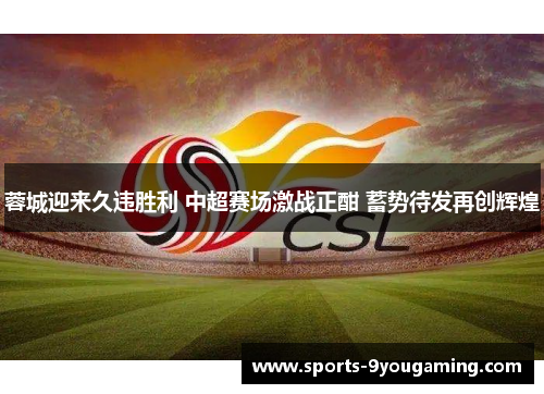 蓉城迎来久违胜利 中超赛场激战正酣 蓄势待发再创辉煌 蓉城迎来久违胜利 中超赛场激战正酣 蓄势待发再创辉煌